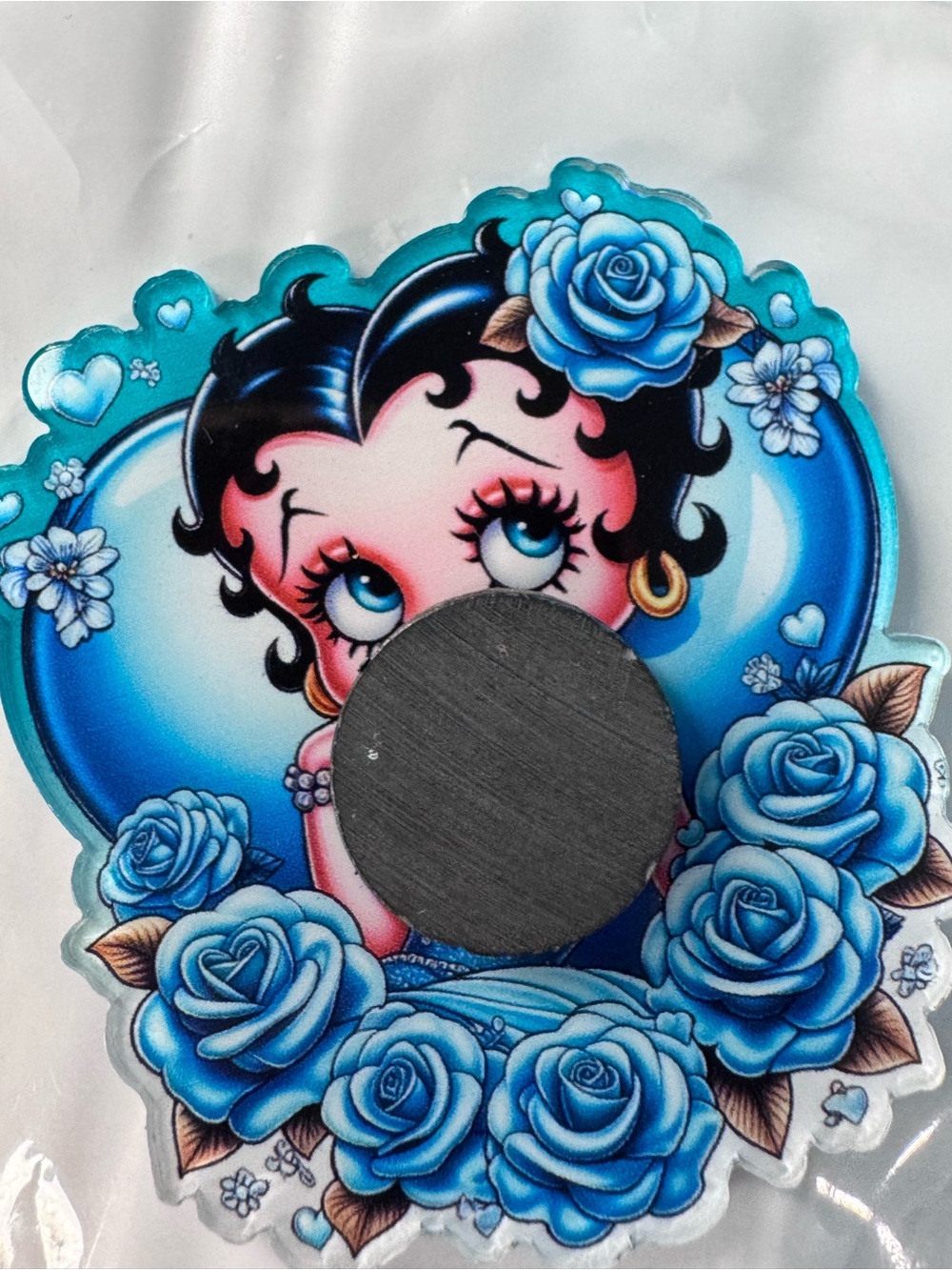 Betty Boop magnet Holographic - Picture 3 of 3